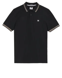 Levanto Polo Shirt Black/Bark Brown