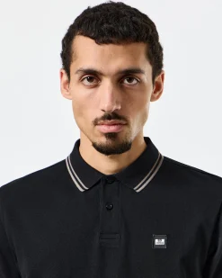 Levanto Polo Shirt Black/Bark Brown