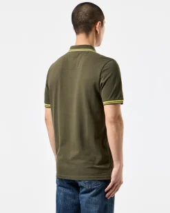Levanto Polo Shirt Castle Green/Peridot Green