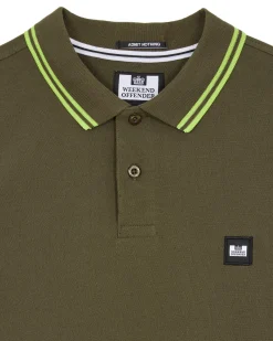Levanto Polo Shirt Castle Green/Peridot Green
