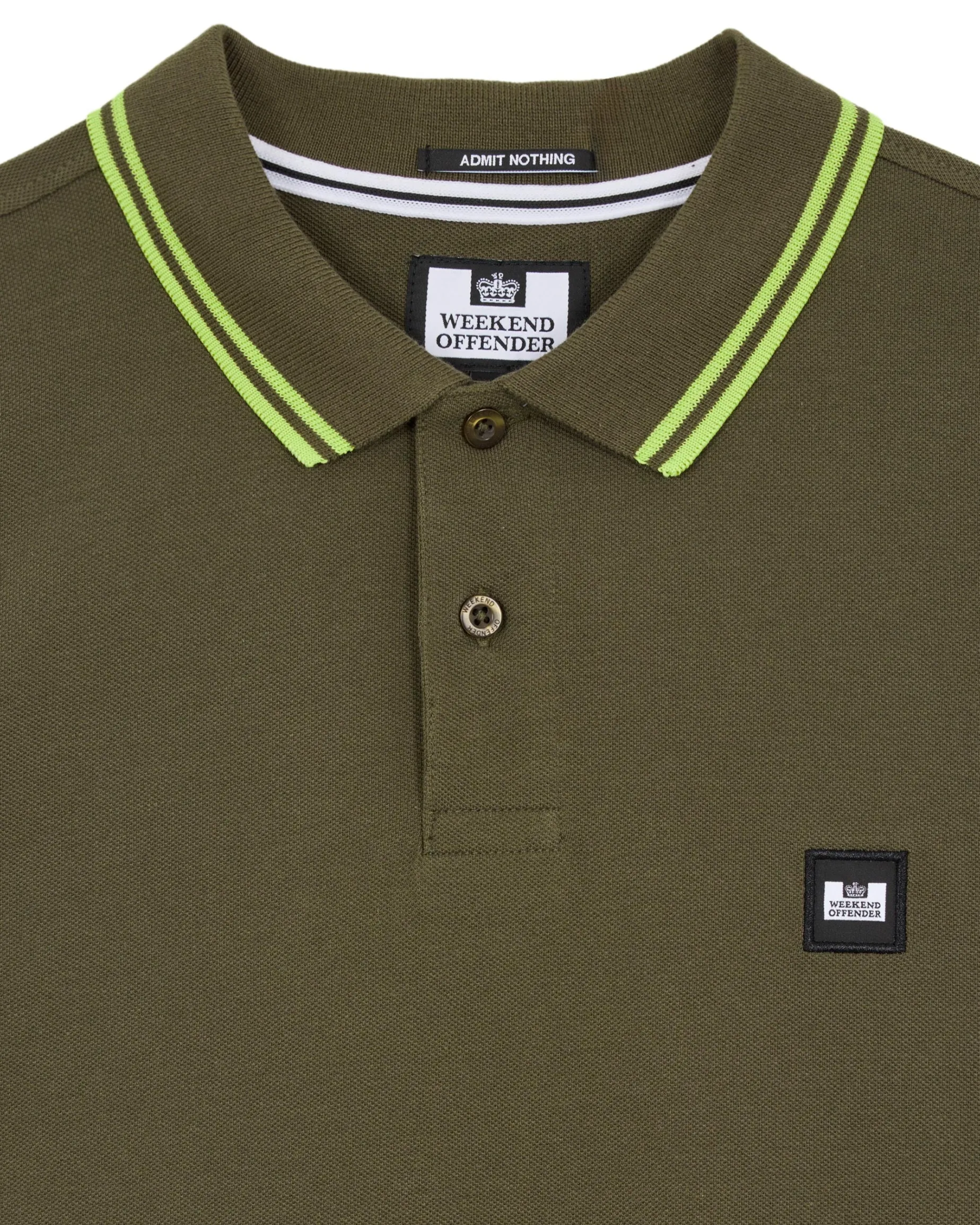 Levanto Polo Shirt Castle Green/Peridot Green