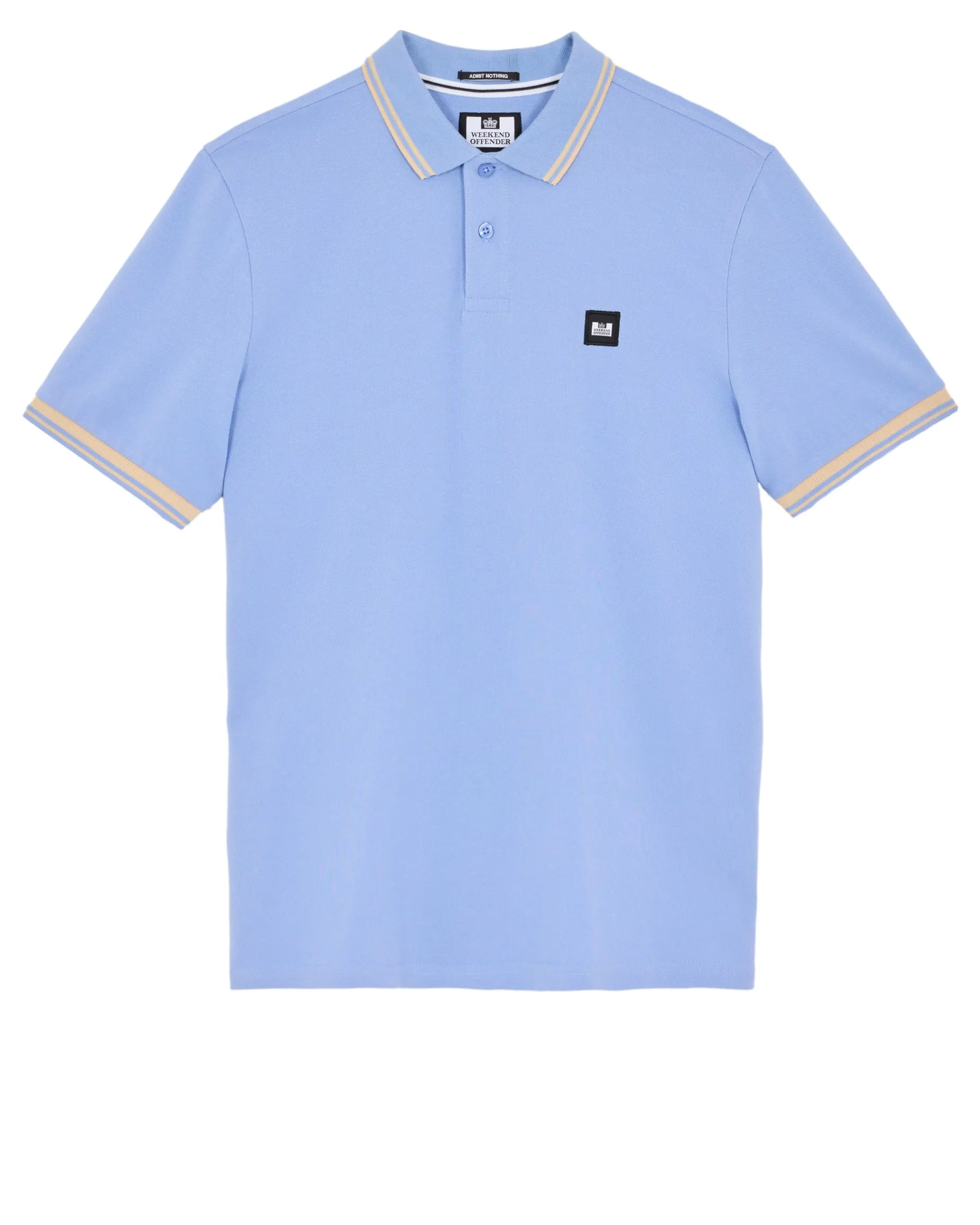 Levanto Polo Shirt Cornflower Blue/Deep Champagne