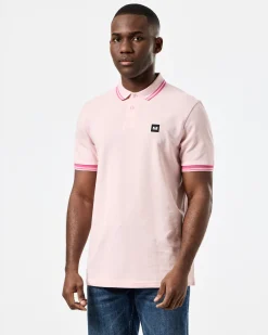 Levanto Polo Shirt Pale Blush Pink/Candy Pink