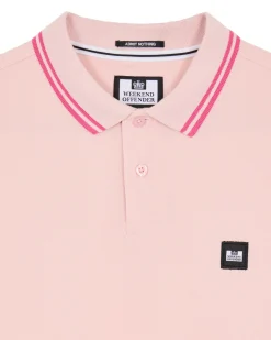 Levanto Polo Shirt Pale Blush Pink/Candy Pink