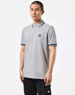 Levanto Polo Shirt Smokey Grey/Navy