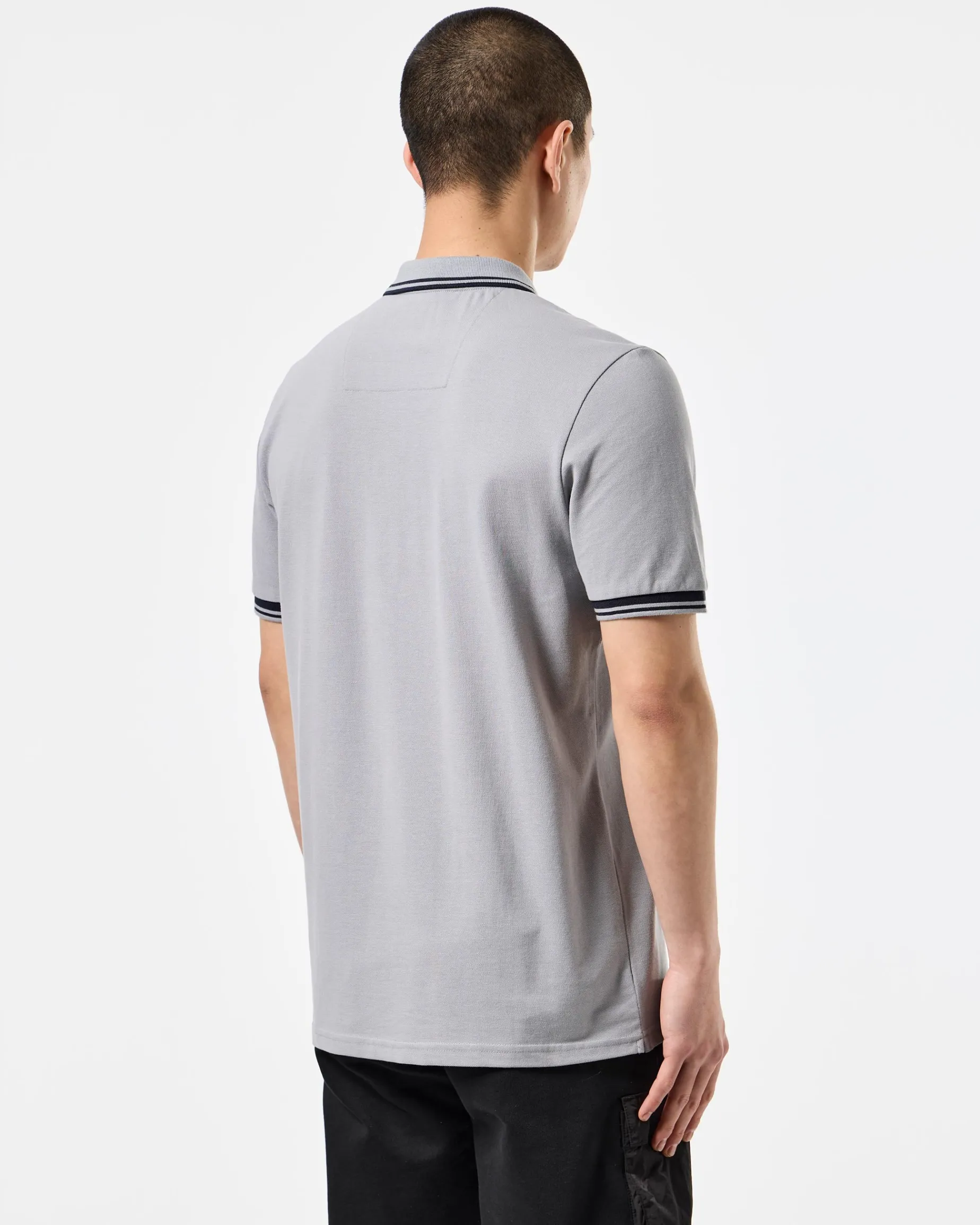 Levanto Polo Shirt Smokey Grey/Navy