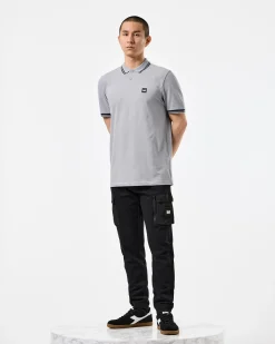 Levanto Polo Shirt Smokey Grey/Navy