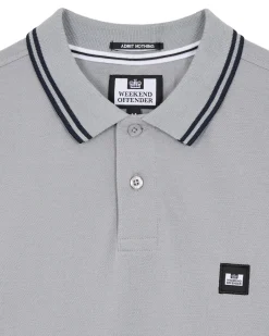 Levanto Polo Shirt Smokey Grey/Navy