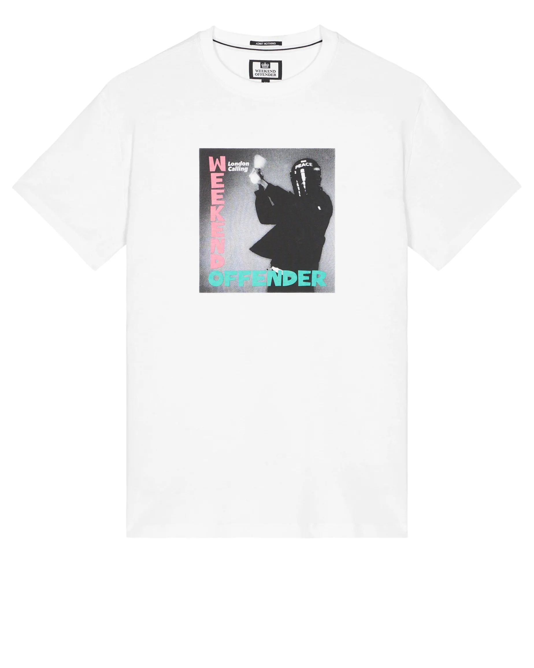 London Calling Graphic T-Shirt White