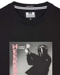London Calling Graphic T-Shirt Black