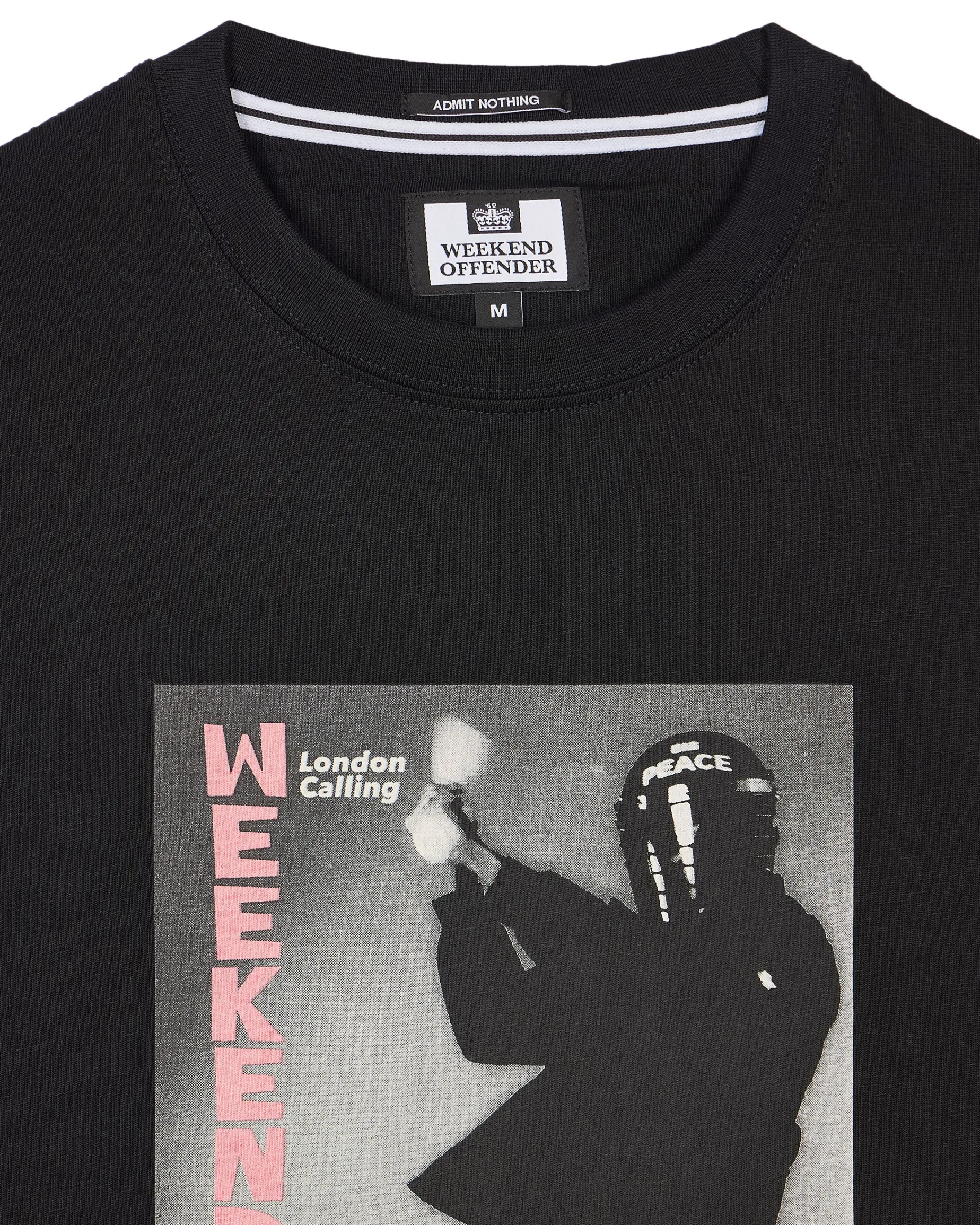 London Calling Graphic T-Shirt Black