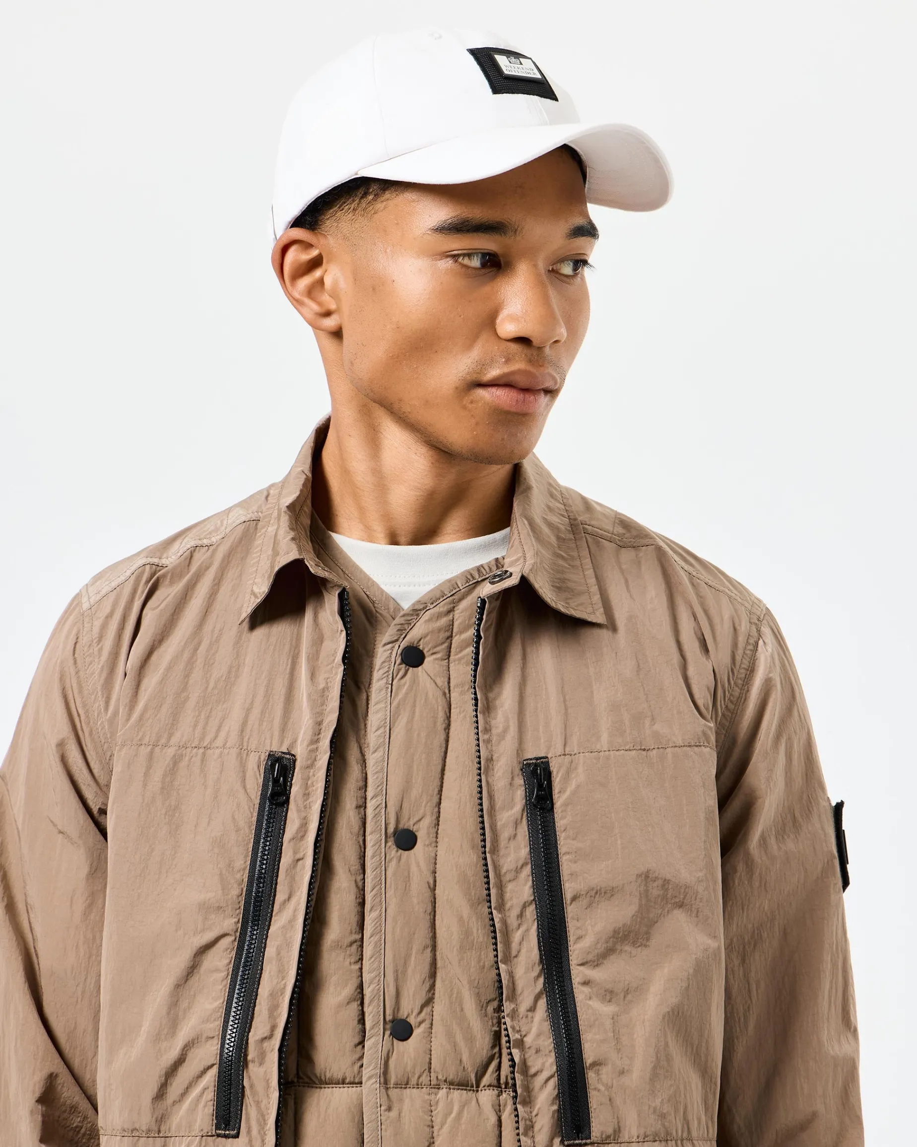 Louis Baseball Cap White
