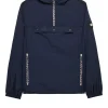 Manaus Check Over Head Jacket Navy