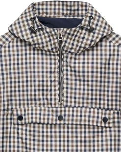 Manaus Check Over Head Jacket Mid House Check