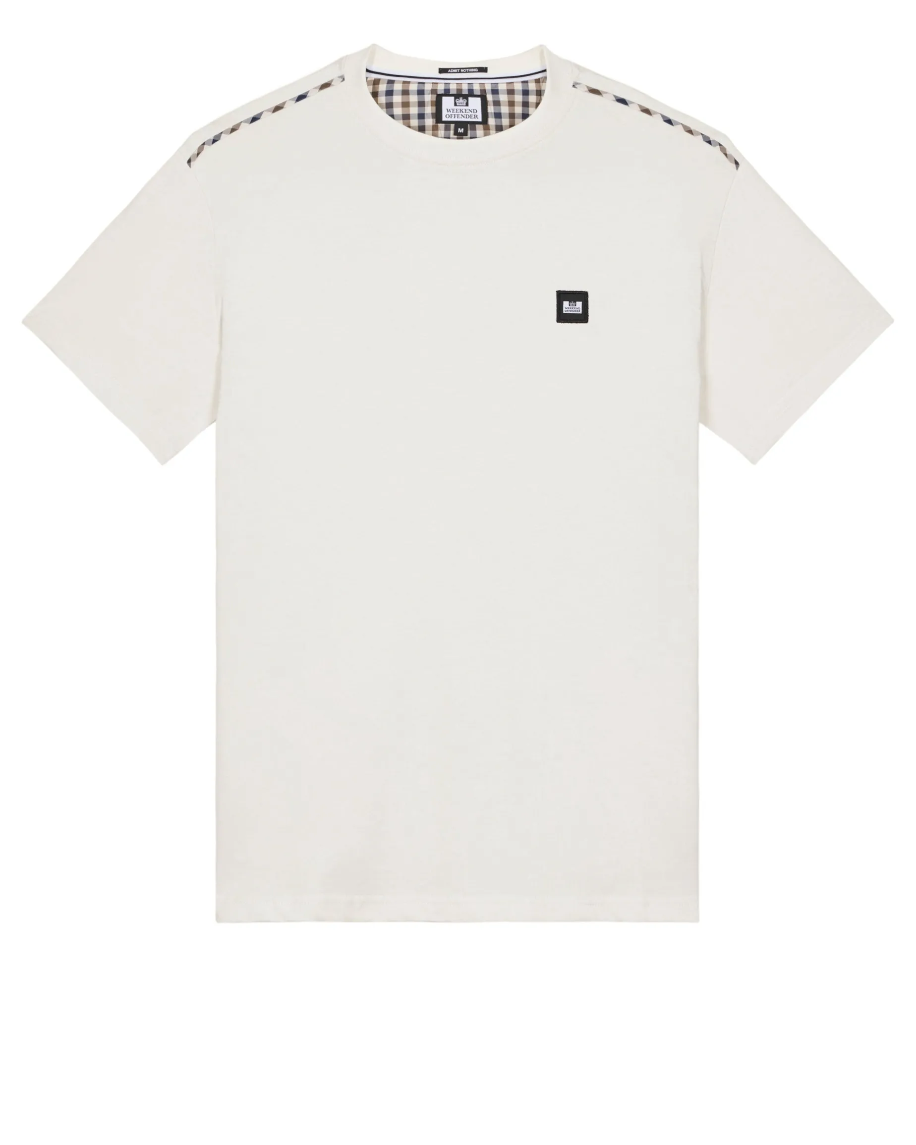 Manuel T-Shirt Ghost/Mid House Check