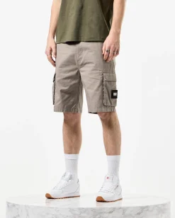 Mascia Cargo Shorts Bark Brown