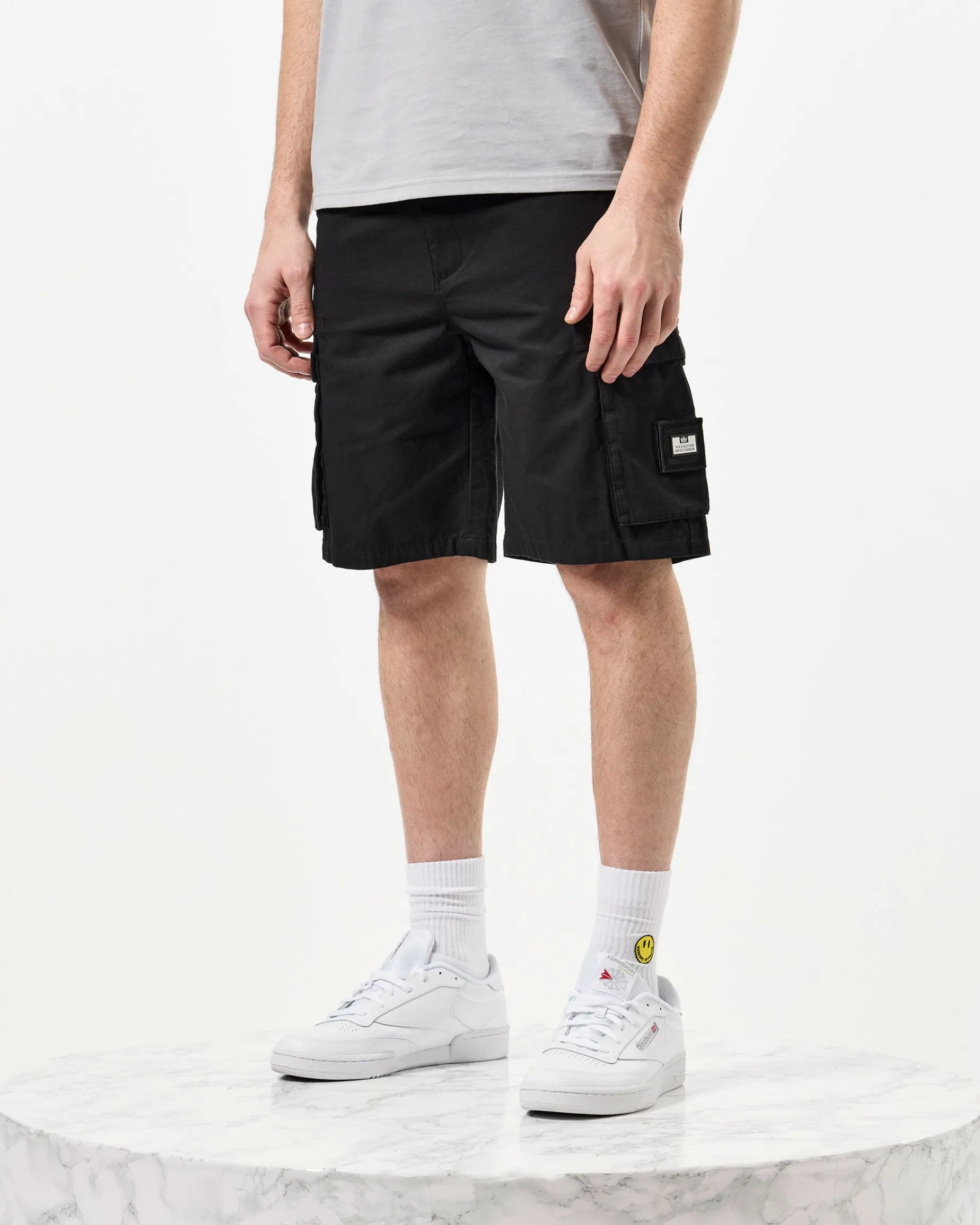 Mascia Cargo Shorts Black
