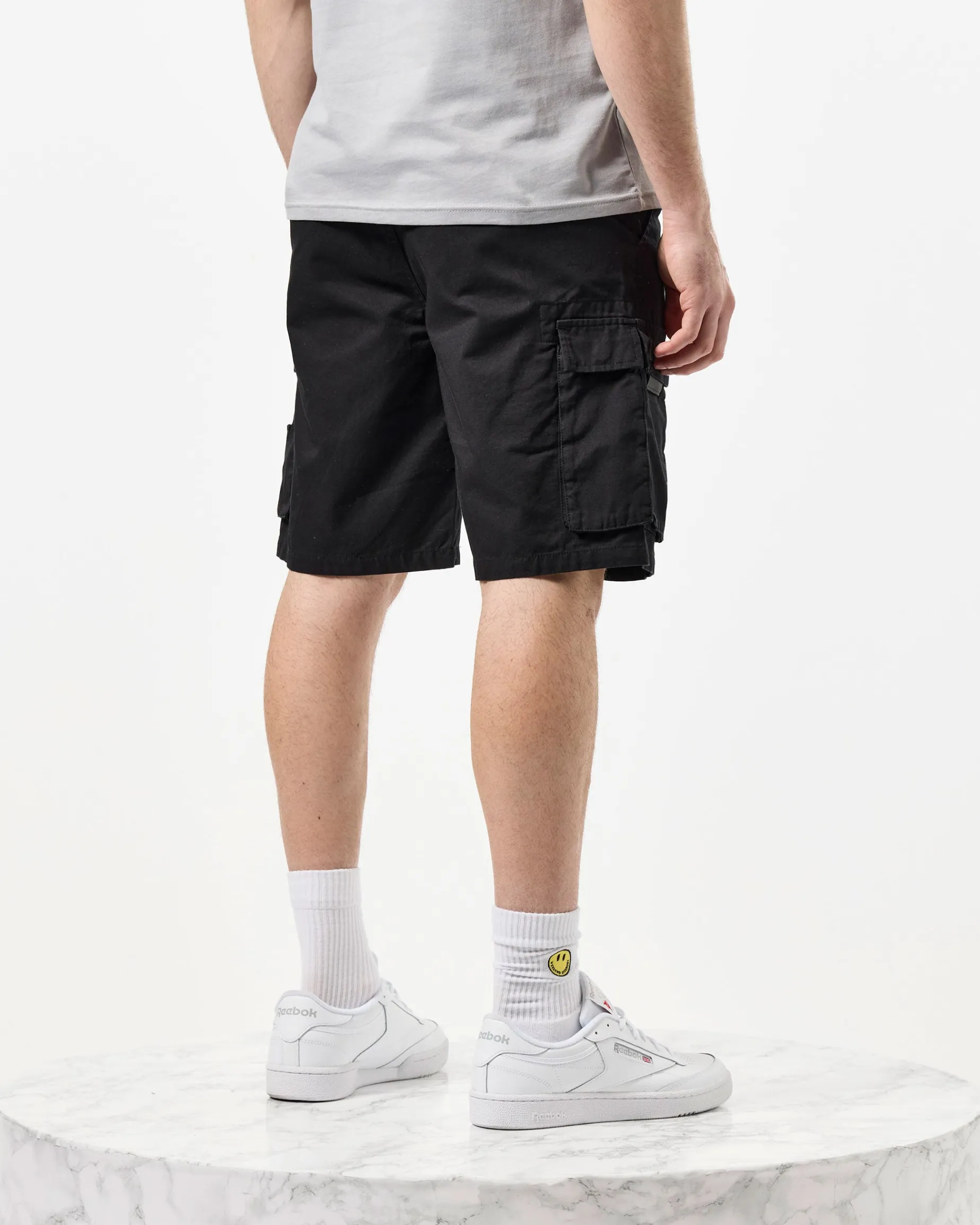 Mascia Cargo Shorts Black