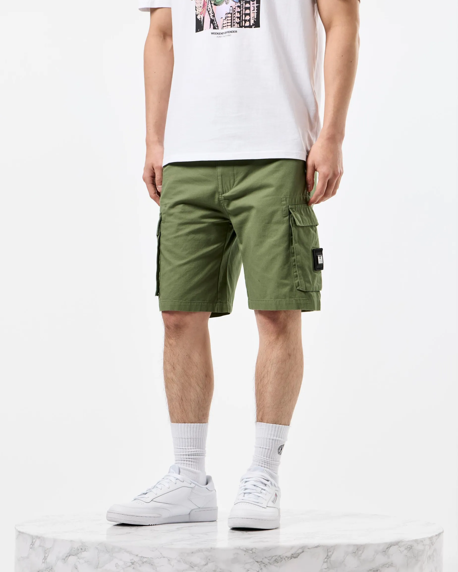 Mascia Cargo Shorts Sapling Green