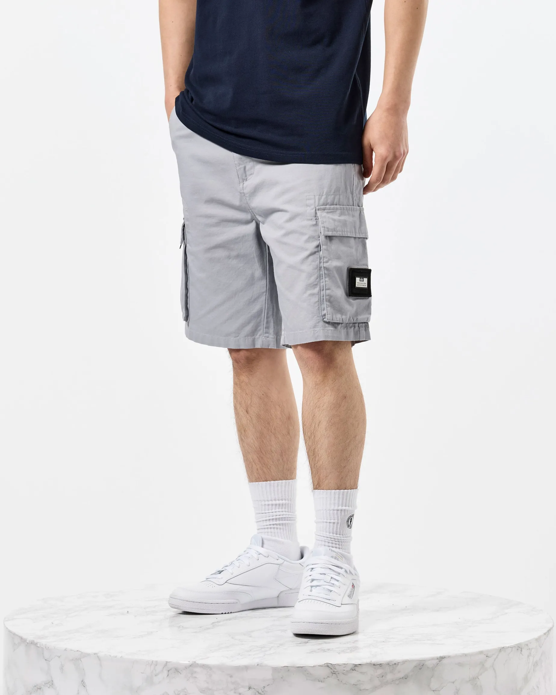 Mascia Cargo Shorts Smokey Grey