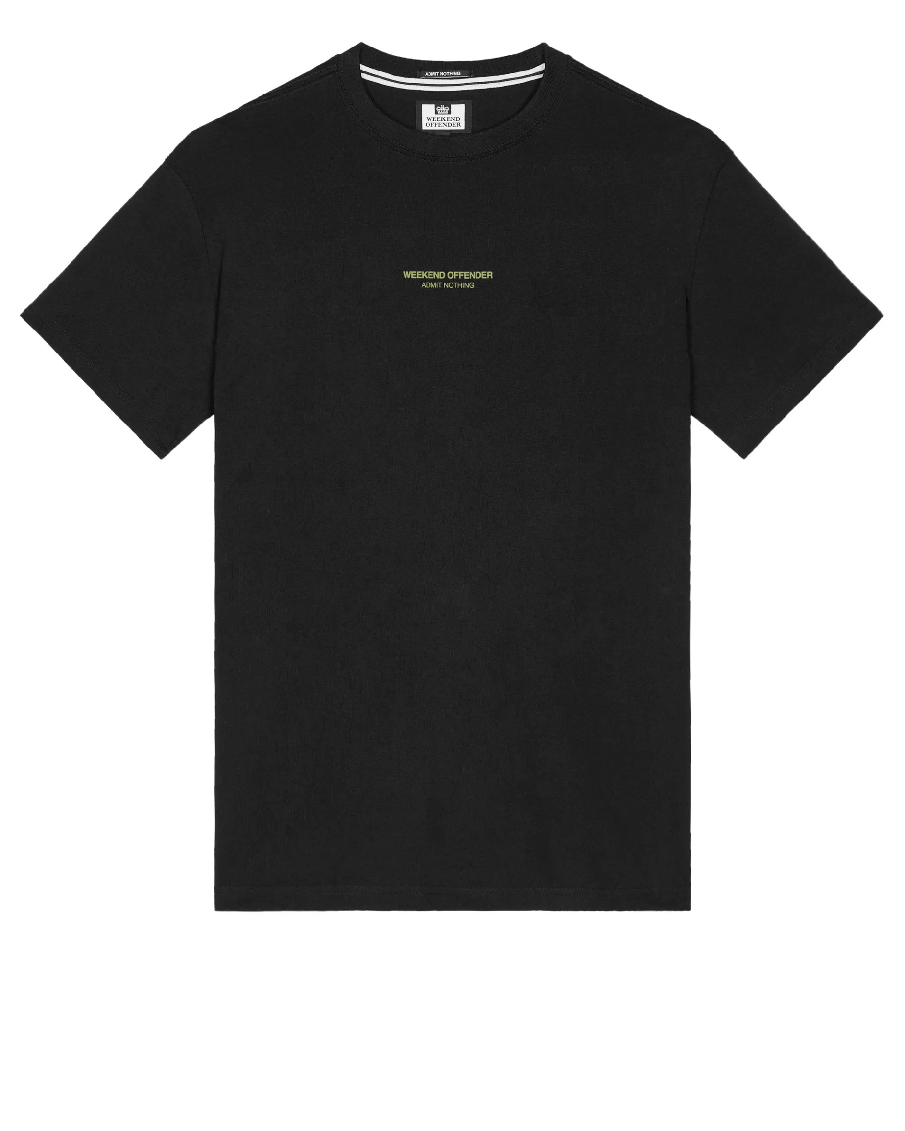 Millergrove T-Shirt Black/Peridot Green