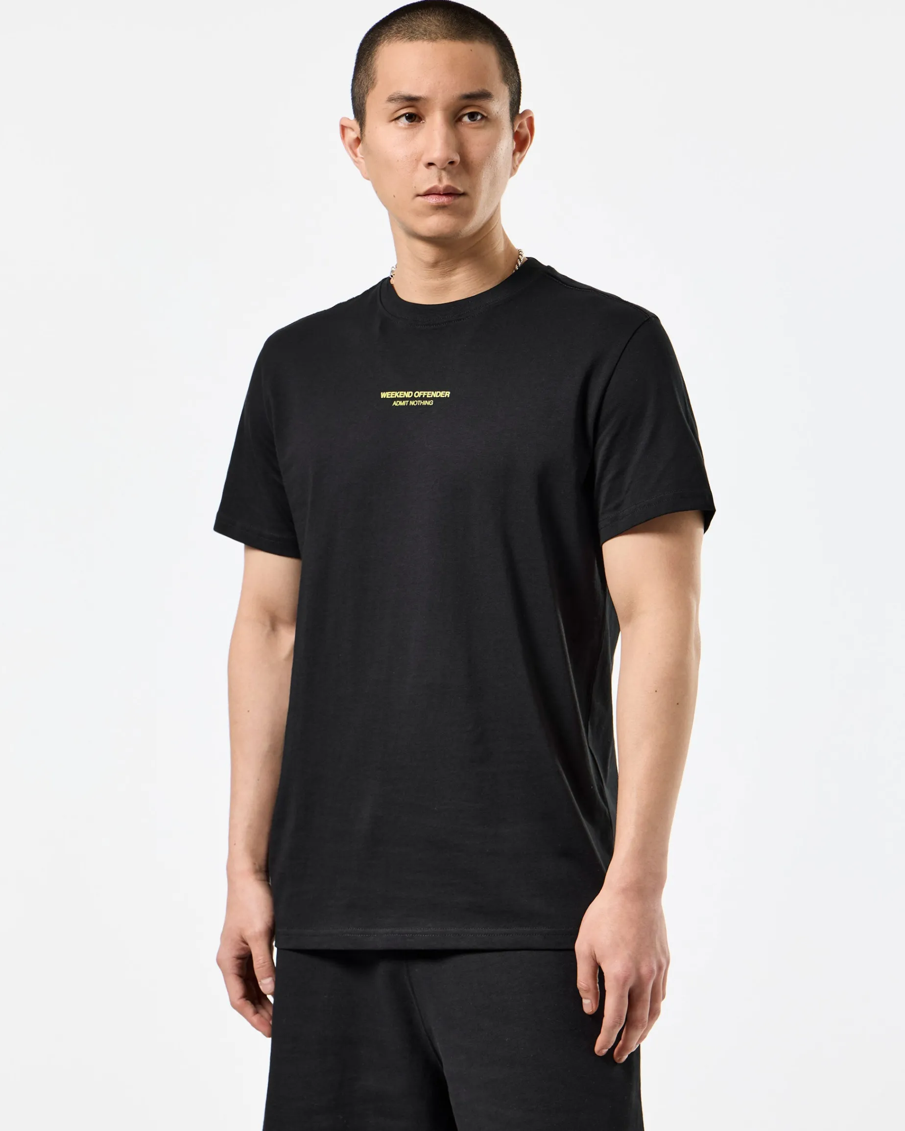 Millergrove T-Shirt Black/Peridot Green