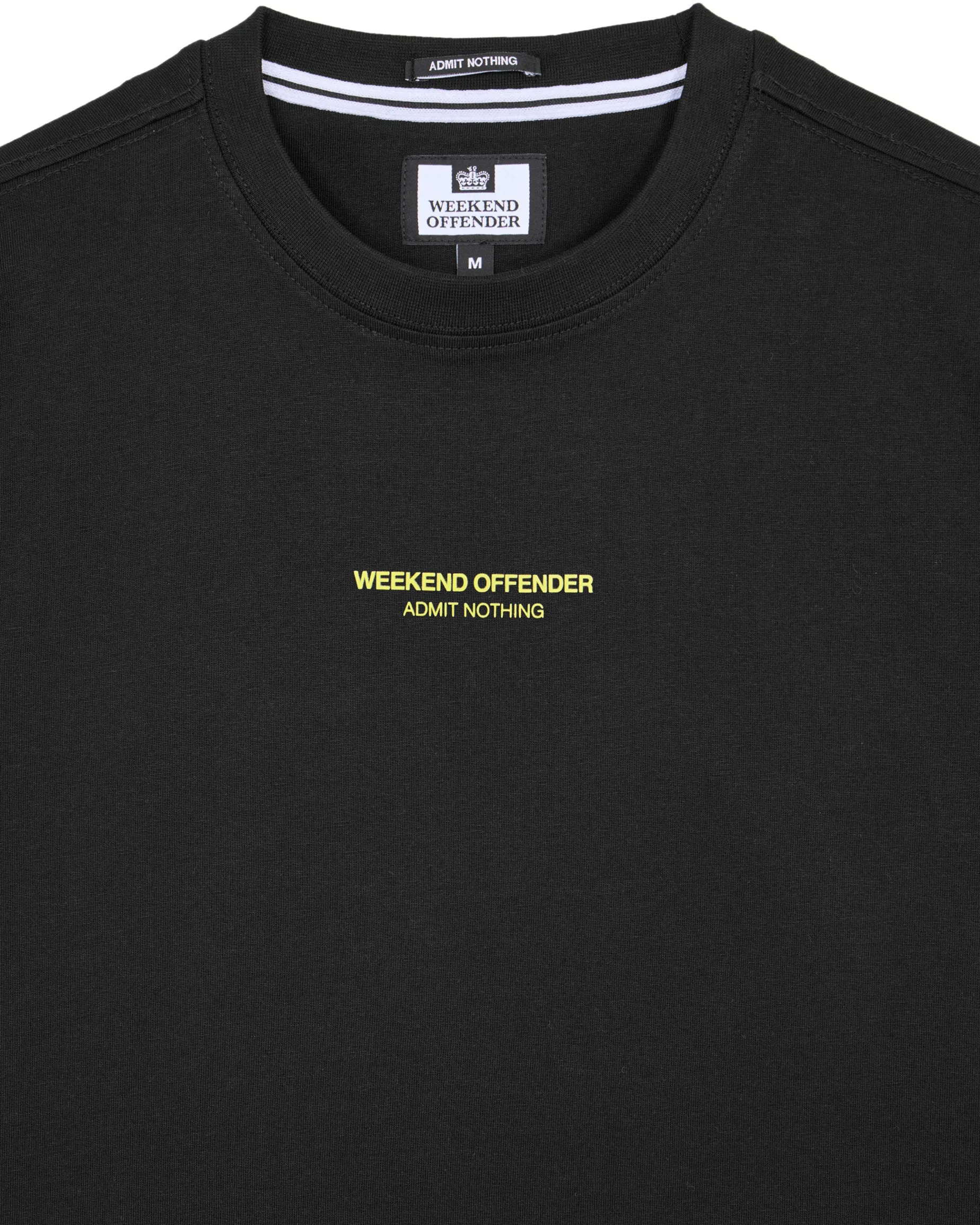 Millergrove T-Shirt Black/Peridot Green