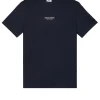 Millergrove T-Shirt Navy/Pale Blush Pink
