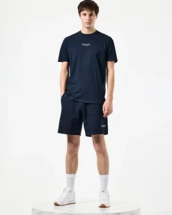 Millergrove T-Shirt Navy/Pale Blush Pink