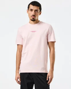 Millergrove T-Shirt Pale Blush Pink/Candy Pink