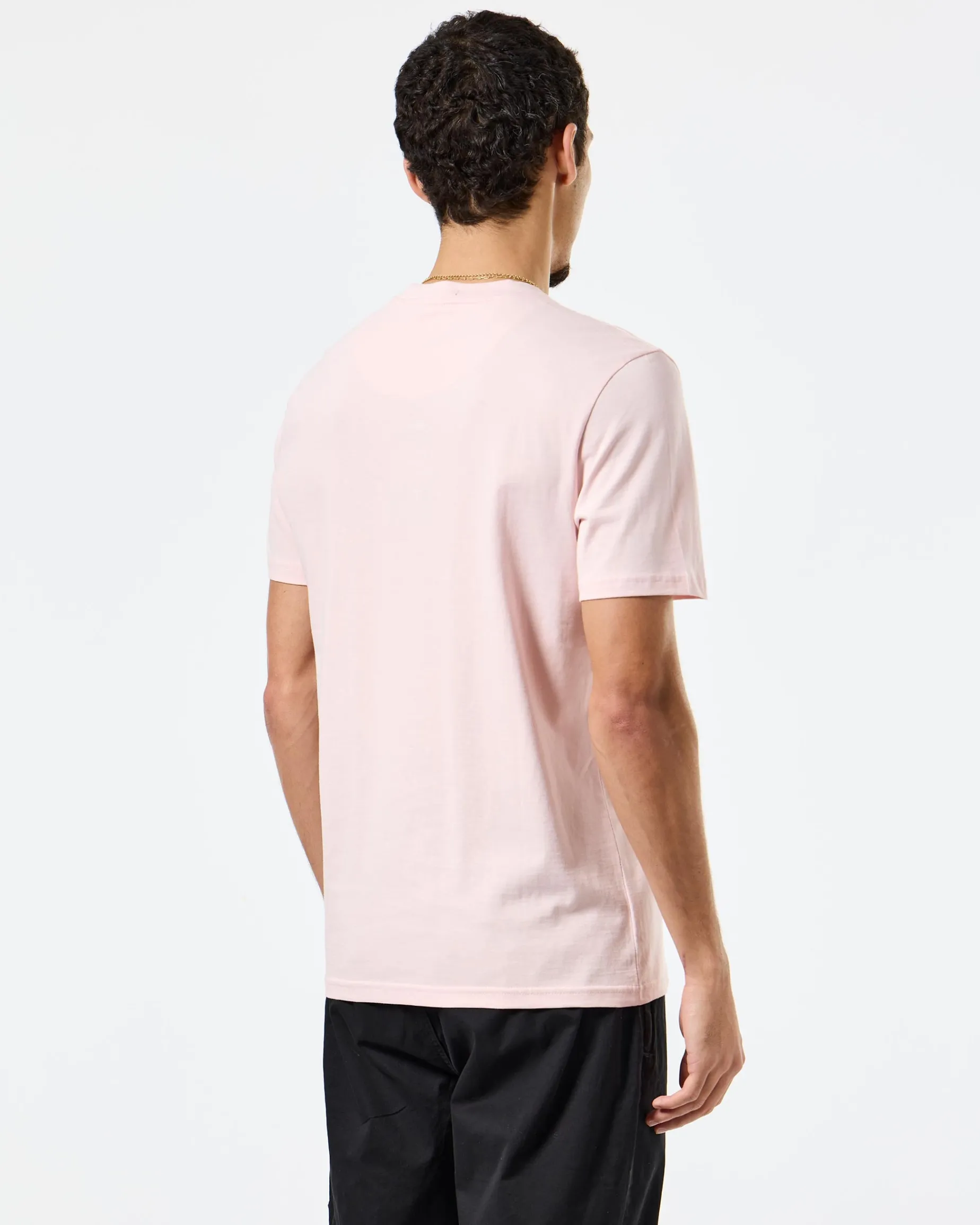 Millergrove T-Shirt Pale Blush Pink/Candy Pink