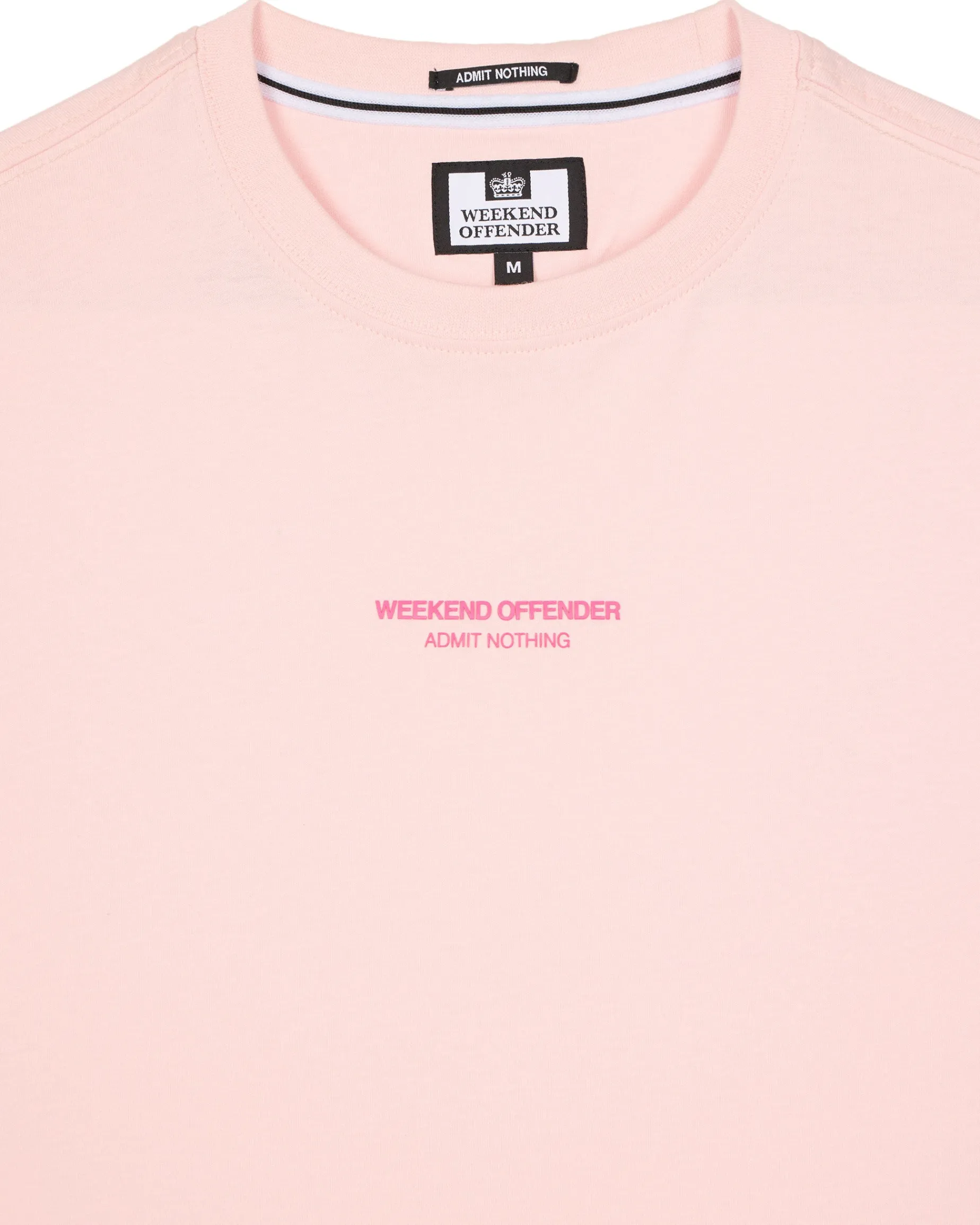 Millergrove T-Shirt Pale Blush Pink/Candy Pink