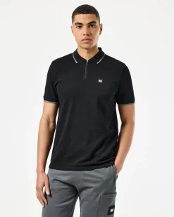 Monti Polo Shirt Black/Zinc