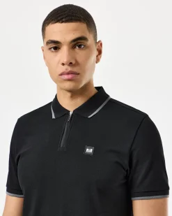 Monti Polo Shirt Black/Zinc