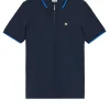 Monti Polo Shirt Navy/Bluebell