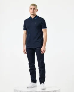 Monti Polo Shirt Navy/Bluebell
