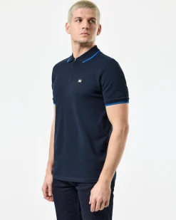 Monti Polo Shirt Navy/Bluebell