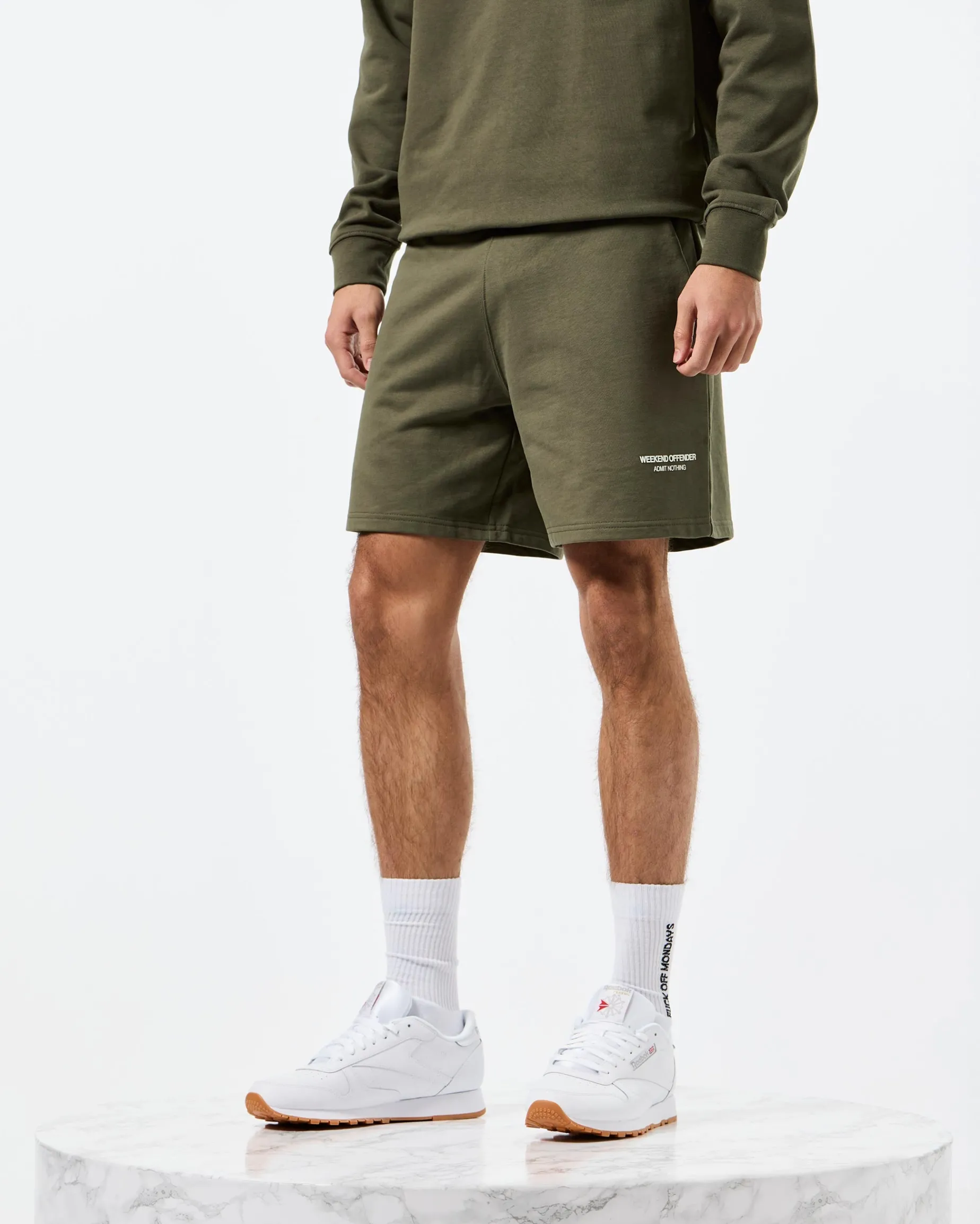 Mytros Shorts Castle Green/Ghost