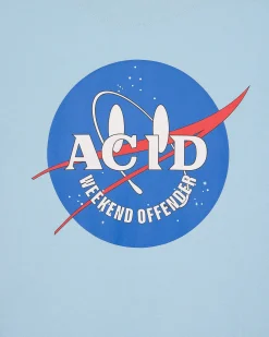 Nasa Graphic T-Shirt Arctic Blue