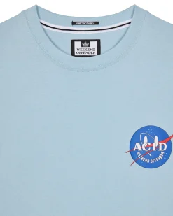 Nasa Graphic T-Shirt Arctic Blue