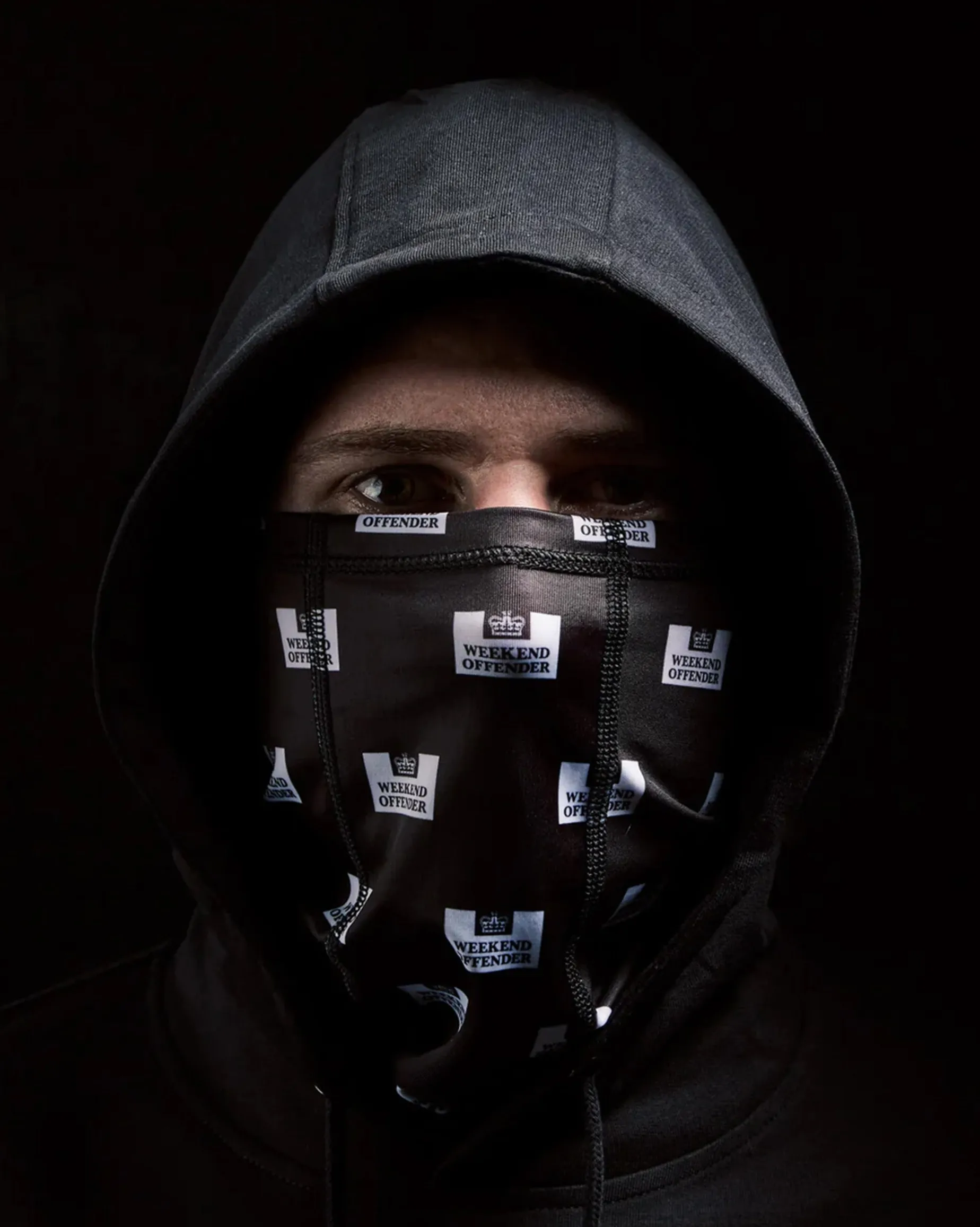 Neck Gaiter Mask Black