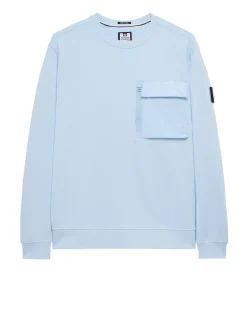 Neve Sweatshirt Ocean Wave Blue