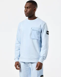 Neve Sweatshirt Ocean Wave Blue