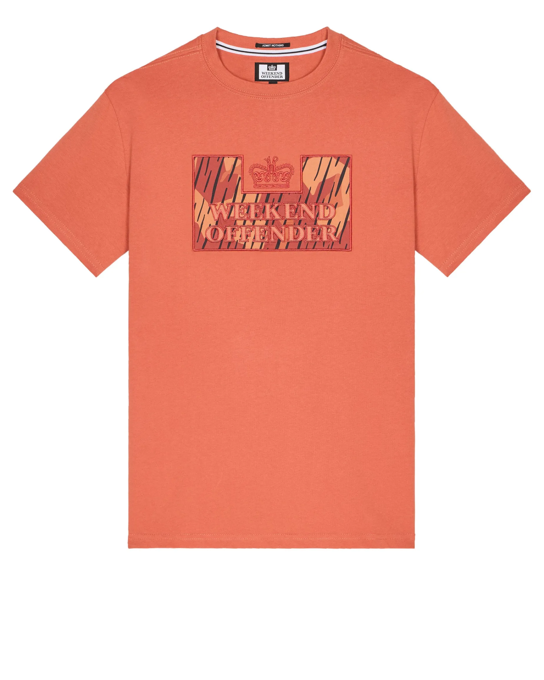 Noda Camo T-Shirt Uluru Orange Rain Camo