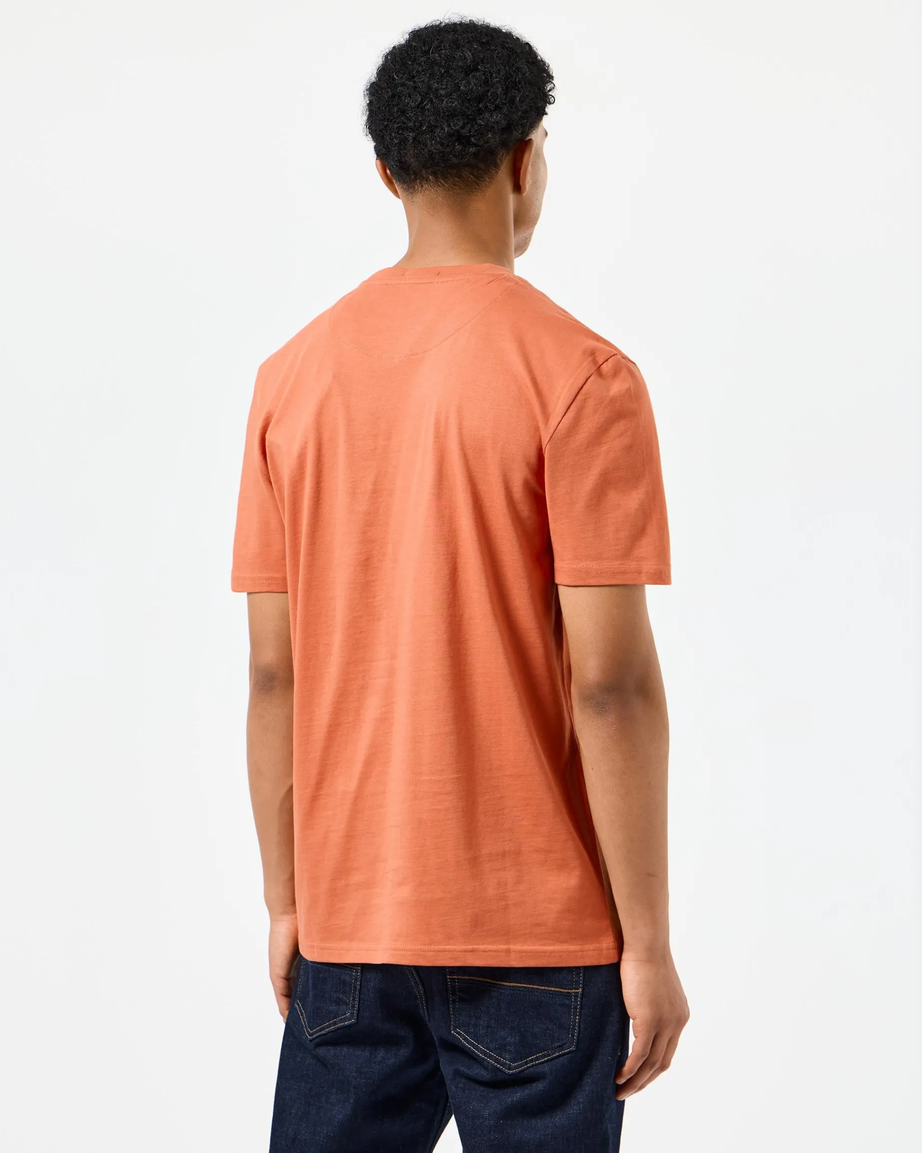 Noda Camo T-Shirt Uluru Orange Rain Camo