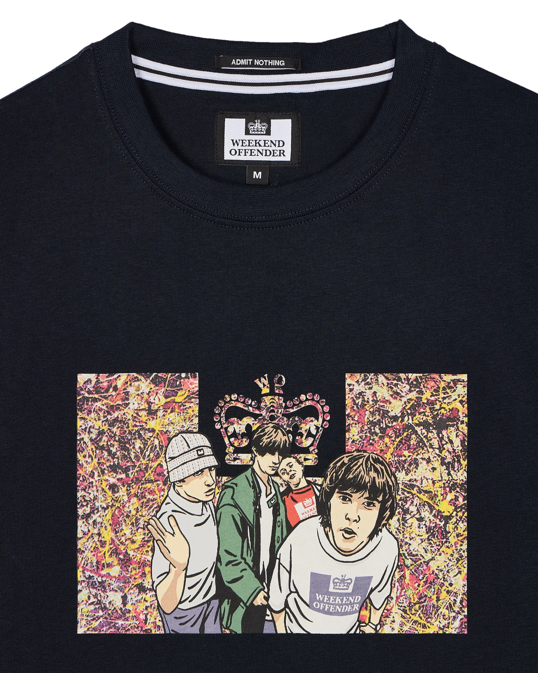 Number 5 Graphic T-Shirt Navy