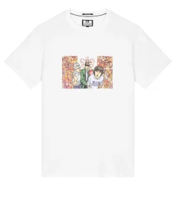 Number 5 Graphic T-Shirt White