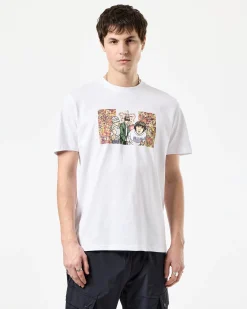Number 5 Graphic T-Shirt White