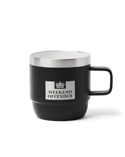 Outdoor Stackable Mug Black
