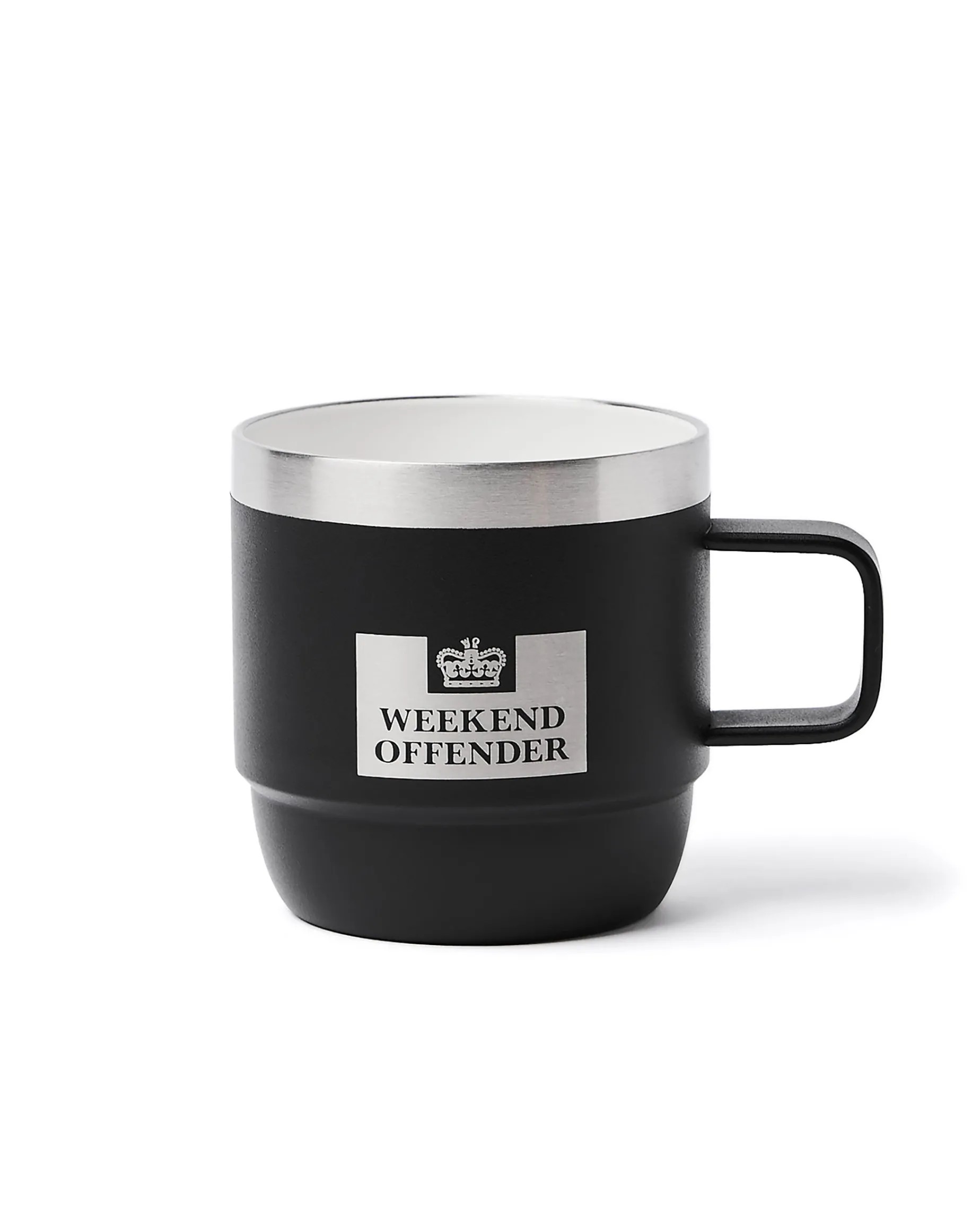 Outdoor Stackable Mug Black